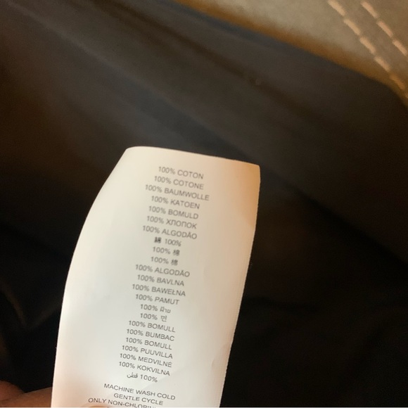 Michael Kors Women's Poplin Tie Shirt, Black, P/XS - Picture 3 of 3